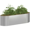 Pakelta sodo lova Galvanizuotas plienas 140 x 40 x 40 cm