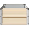 Pakelta sodo lova Ivory 100 x 40 x 24 cm