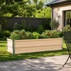 Pakelta sodo lova Ivory 100 x 40 x 24 cm