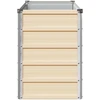Pakelta sodo lova Ivory 100 x 40 x 55 cm