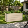Pakelta sodo lova Ivory 100 x 40 x 55 cm