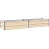 Pakelta sodo lova Ivory 160 x 40 x 24 cm