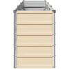 Pakelta sodo lova Ivory 240 x 40 x 55 cm