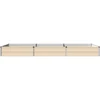 Pakelta sodo lova Ivory 240 x 80 x 24 cm