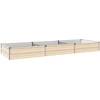 Pakelta sodo lova Ivory 240 x 80 x 24 cm