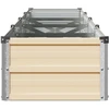 Pakelta sodo lova Ivory 320 x 40 x 24 cm