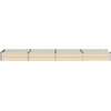 Pakelta sodo lova Ivory 320 x 80 x 24 cm Galvanizuotas plienas
