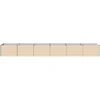 Pakelta sodo lova Ivory 480 x 80 x 55 cm