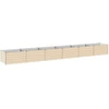 Pakelta sodo lova Ivory 600 x 80 x 55 cm