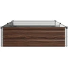 Pakelta sodo lova Juoda 160 x 80 x 24 cm