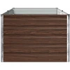 Pakelta sodo lova Juoda 160 x 80 x 55 cm