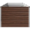 Pakelta sodo lova Juoda 240 x 80 x 55 cm