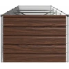 Pakelta sodo lova Juoda 320 x 80 x 55 cm