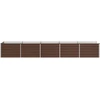 Pakelta sodo lova Juoda 400 x 80 x 55 cm