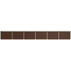 Pakelta sodo lova Juoda 480 x 40 x 55 cm
