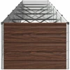 Pakelta sodo lova Juoda 600 x 80 x 55 cm