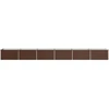 Pakelta sodo lova Juoda 600 x 80 x 55 cm