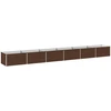Pakelta sodo lova Juoda 600 x 80 x 55 cm