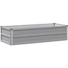 Pakelta sodo lova Pilka 100 x 40 x 24 cm