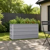 Pakelta sodo lova Pilka 100 x 40 x 55 cm Galvanizuotas plienas