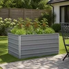 Pakelta sodo lova Pilka 100 x 80 x 55 cm