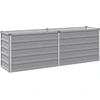 Pakelta sodo lova Pilka 160 x 40 x 55 cm