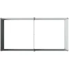 Pakelta sodo lova Pilka 160 x 80 x 55 cm