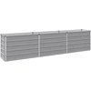 Pakelta sodo lova Pilka 240 x 40 x 55 cm