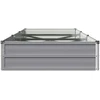 Pakelta sodo lova Pilka 240 x 80 x 24 cm