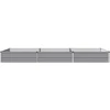 Pakelta sodo lova Pilka 240 x 80 x 24 cm