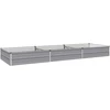 Pakelta sodo lova Pilka 240 x 80 x 24 cm