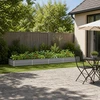 Pakelta sodo lova Pilka 320 x 80 x 24 cm