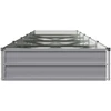 Pakelta sodo lova Pilka 400 x 80 x 24 cm