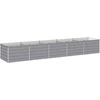 Pakelta sodo lova Pilka 400 x 80 x 55 cm