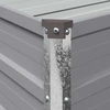 Pakelta sodo lova Pilka 480 x 40 x 24 cm