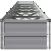 Pakelta sodo lova Pilka 480 x 40 x 24 cm