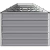Pakelta sodo lova Pilka 480 x 80 x 55 cm