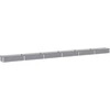 Pakelta sodo lova Pilka 600 x 40 x 24 cm