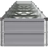 Pakelta sodo lova Pilka 600 x 40 x 24 cm