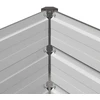 Pakelta sodo lova Pilka 600 x 40 x 55 cm Galvanizuotas plienas