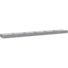 Pakelta sodo lova Pilka 600 x 80 x 24 cm