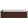 Pakelta sodo lova Ruda 100 x 80 x 24 cm Galvanizuotas plienas