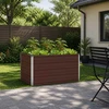 Pakelta sodo lova Ruda 100 x 80 x 55 cm