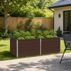 Pakelta sodo lova Ruda 163 x 80 x 55 cm Galvanizuotas plienas