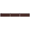 Pakelta sodo lova Ruda 240 x 40 x 24 cm
