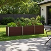 Pakelta sodo lova Ruda 240 x 80 x 55 cm