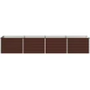 Pakelta sodo lova Ruda 321 x 80 x 55 cm Galvanizuotas plienas