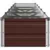 Pakelta sodo lova Ruda 400 x 40 x 24 cm