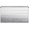 Pakelta sodo lova Sidabrinė 100 x 40 x 55 cm cinkuotas