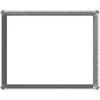 Pakelta sodo lova Sidabrinė 100 x 80 x 55 cm cinkuotas